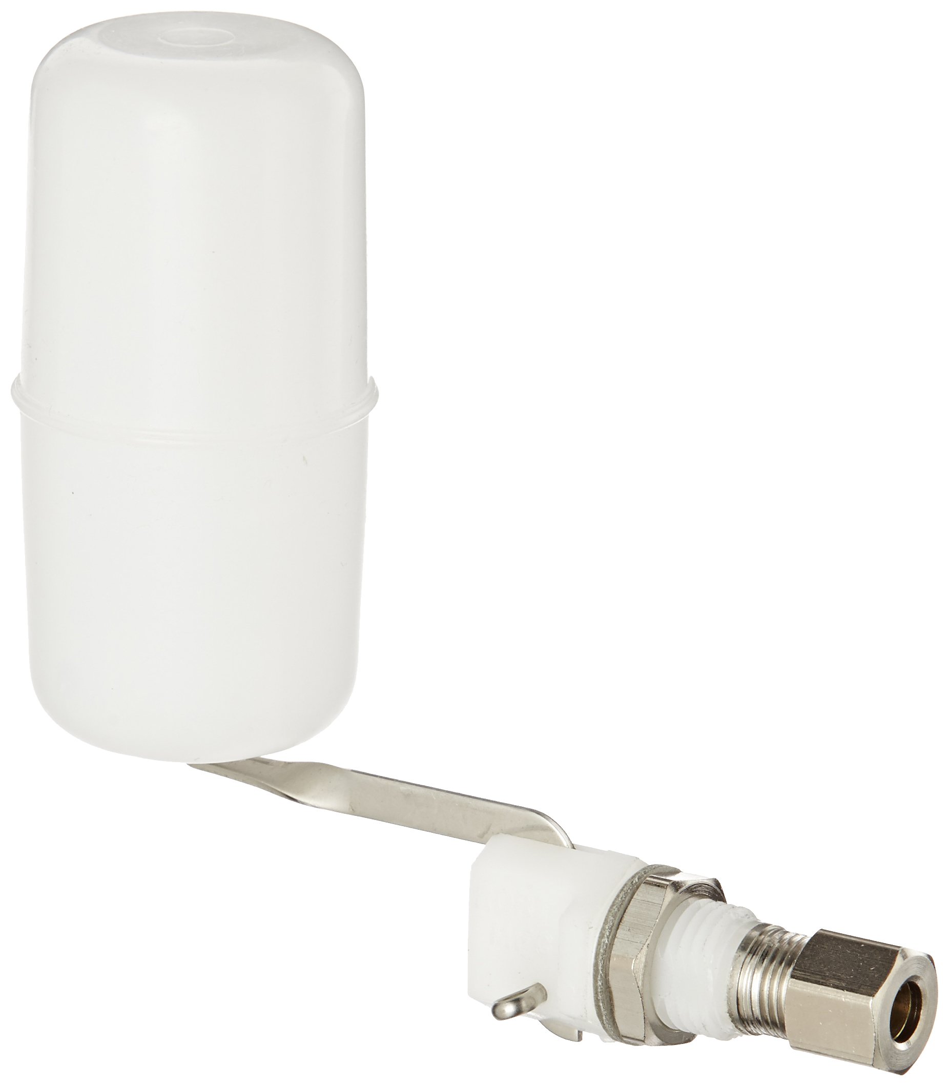 Robert ManufacturingRM292 Series Bobby Series Celcon Miniature Valve and Float Assembly, 1/4" Compression Nut, 125 psi Pressure, 1/16" Orifice