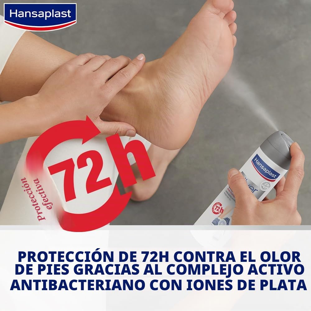 Hansaplast Fuß Spray Silver Active, 150 ml Solución
