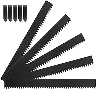 TMEE Landscape Edging Garden Lawn Border 46-Inch Strips, 6-Inch Depth Hammer-In Metal Edging for Landscaping With Clips, Total 19FT, Backyard/Lawn/Garden/Playground, 5 Pack