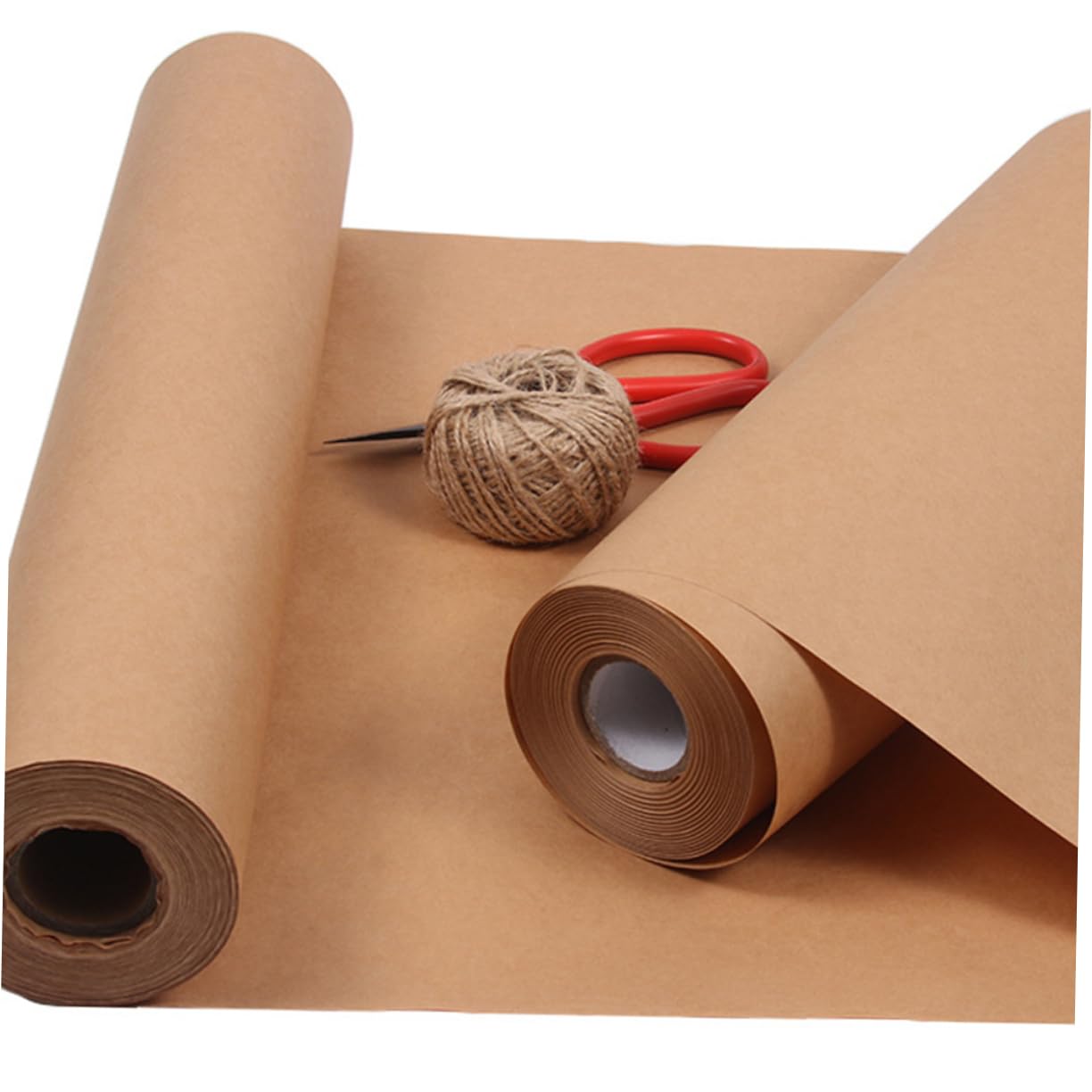 Papier Kraft D'emballage Marron 1 Rouleau 45cm X 30 M