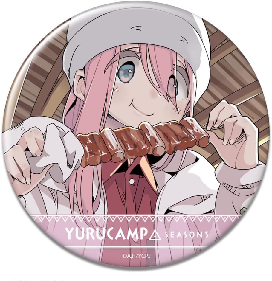 Amazon | ゆるキャン△ SEASON3 缶バッジ 各務原なでしこ A KBAN-Y004