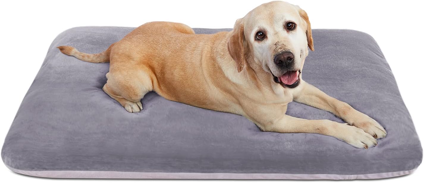 Magic Dog Super Soft Medium Dog Bed Orthopedic Pet Beds 30.3 Inch Jumbo Washable Anti Slip Dog Sleeping Mattress with Removable Cover,…