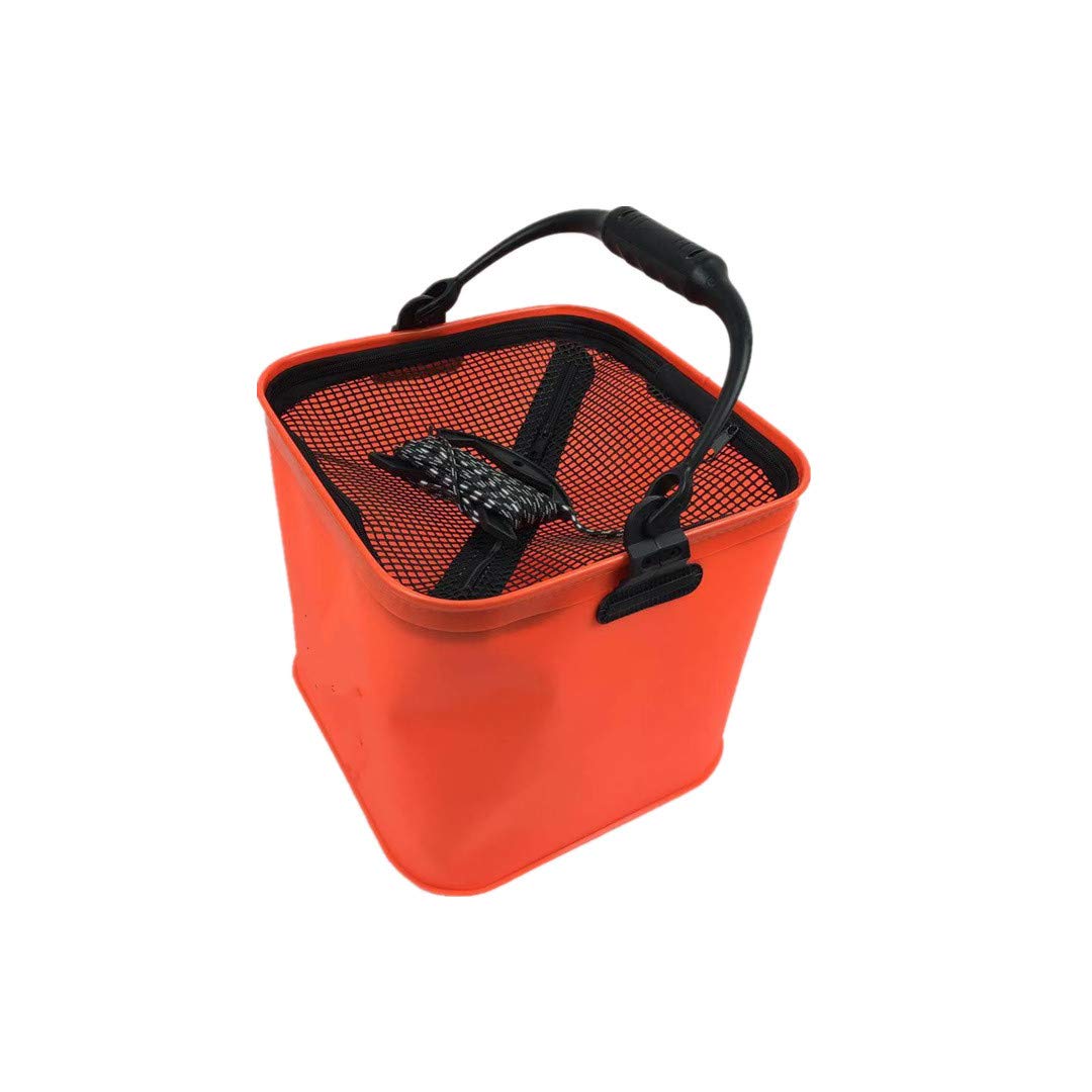 Toasis Live Fishing Bait Bucket 11L 2.9Gal EVA Fish Bucket