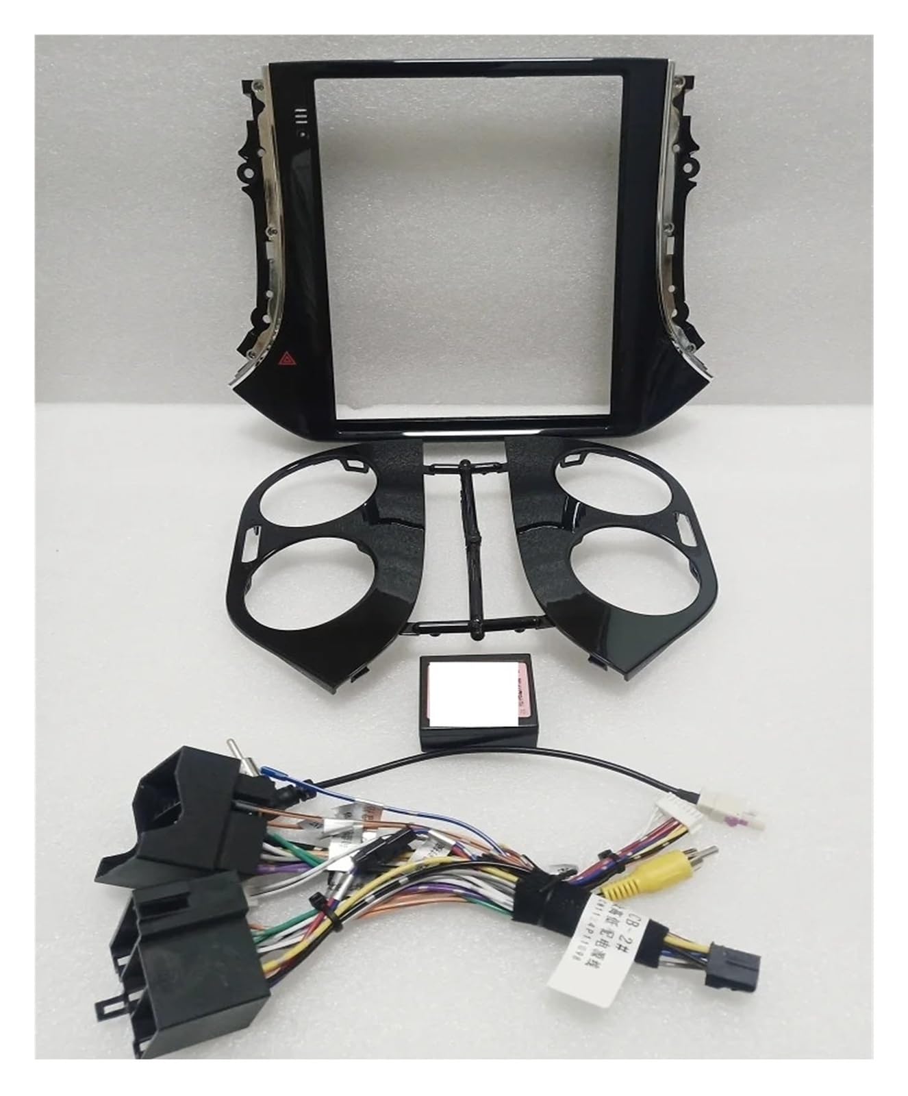 Schermo 9.7 Pollici per VW per TIGUAN 2013 2014 2015 2016 Car Dvd Frame Fascia Adattatore Android Radio Dash Kit Pannello Montaggio Mascherina Autoradio(Only Frame)