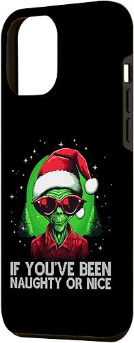 Miniatura 2 de iPhone 12 Pro Max If You've Been Naughty Or Nice Christmas Santa Alien Costume Case