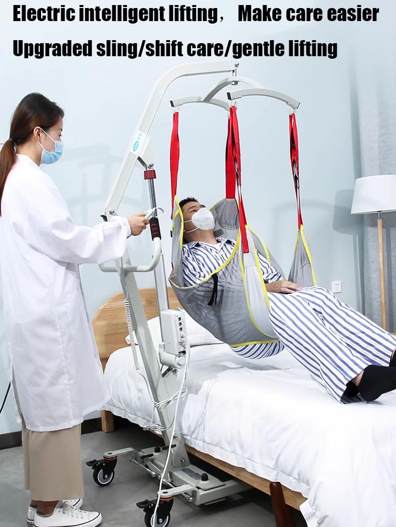 Elektryczna maszyna podnosząca, mobilna podnośnik hydrauliczny, elektryczny fotel do przenoszenia pacjenta, nośność 250 kg