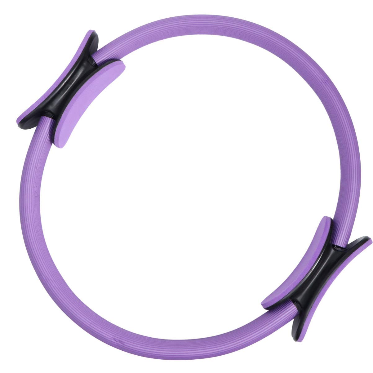 Hemoton 1Pc Pilates Resistance Ring Durable Yoga Balance Tool for Full Body Workout Fitness Assistant for Thigh Calf Waist Arm and Back Training for All Yoga Enthusiasts Purple
