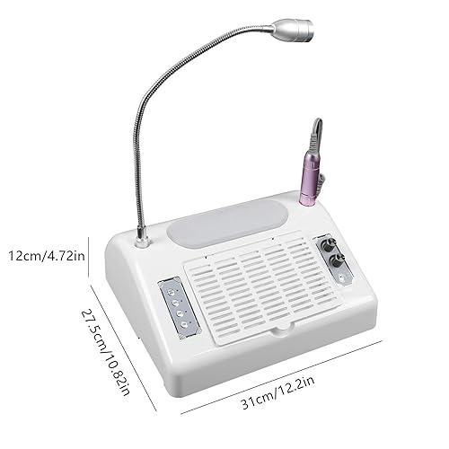 Miniatura 8 de Máquina de manicura, lámpara de uñas, aspiradora de secadora, taladro de uñas limpiador, máquina de taladro eléctrico de uñas, lámpara de secado UV,