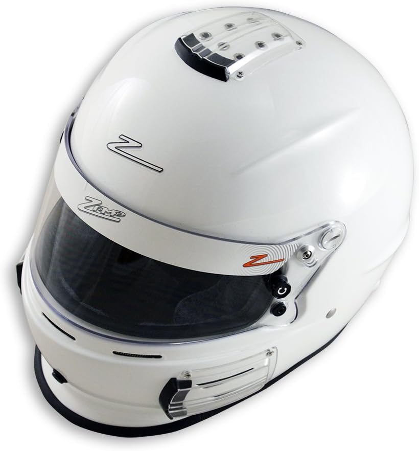Zamp RZ-42 Kevlar Mix SNELL SA2015 Helmet White X-Large