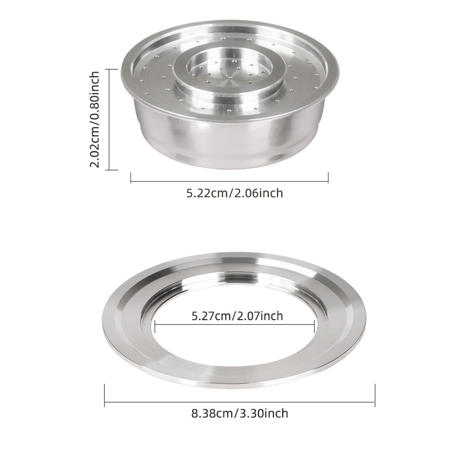 Taza de café recargable de acero inoxidable, taza de cápsula de café reutilizable apta para máquina de café , papel y acero inoxidable, buena para el medio ambiente y la comodidad