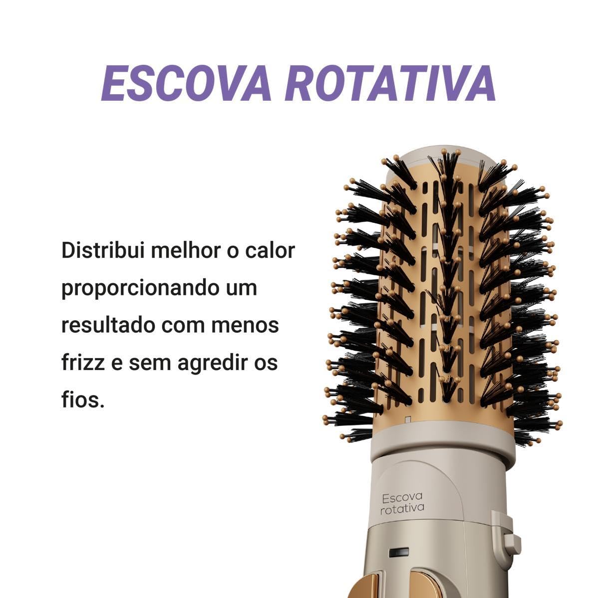 Escova Rotativa Philco 5 em 1 Bivolt 1300W PER03 em promoção! Veja a oferta e mais achadinhos de Cabelos 9 Hoje é o melhor dia para comprar Escova Rotativa Philco 5 em 1 Bivolt 1300W PER03 com aquele preço maroto! Promoção! Aproveite a oferta! 9