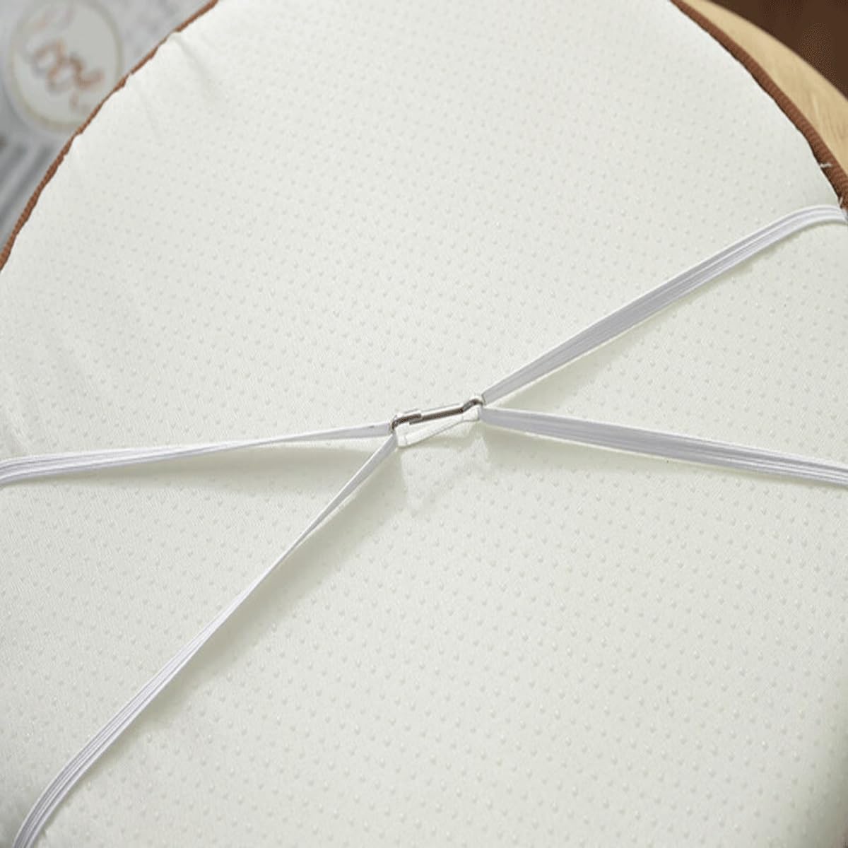 Galette De Chaise Ronde Pour Intérieur Ou Extérieur Épaisseur 5 Cm Gris 35 X 5 Cm[u37704