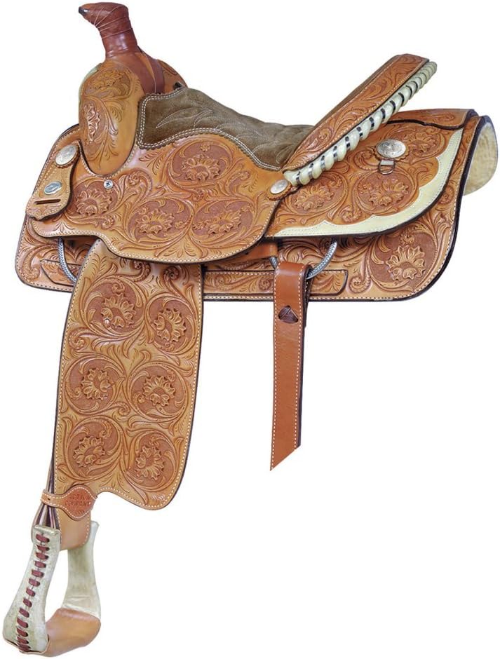 Billy Cook Saddlery Floral Lady Roper Saddle