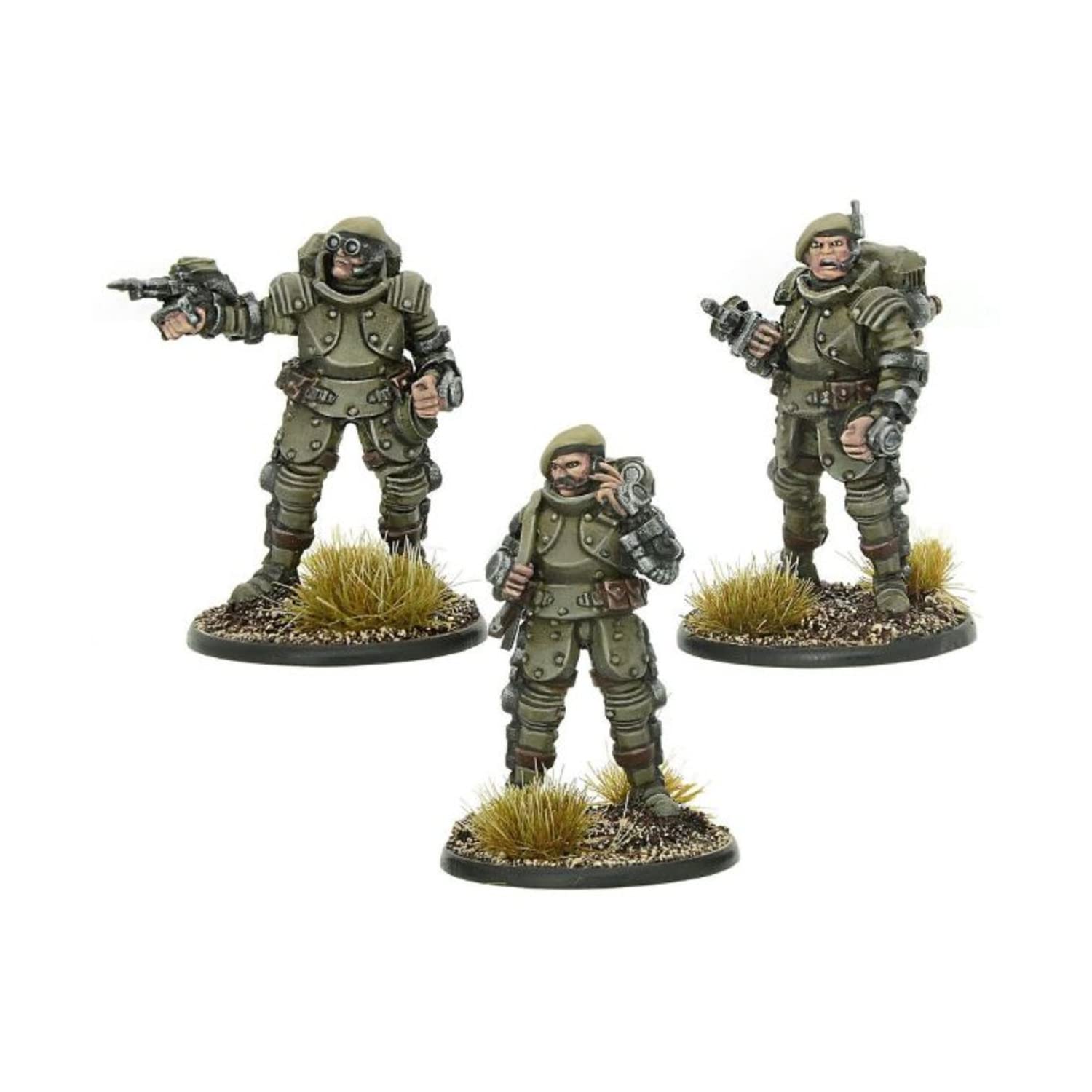 Galahad Armoured Infantry Officer - British Commonwealth for Konflikt 47 Highly Detailed Miniatures by Warlord Games