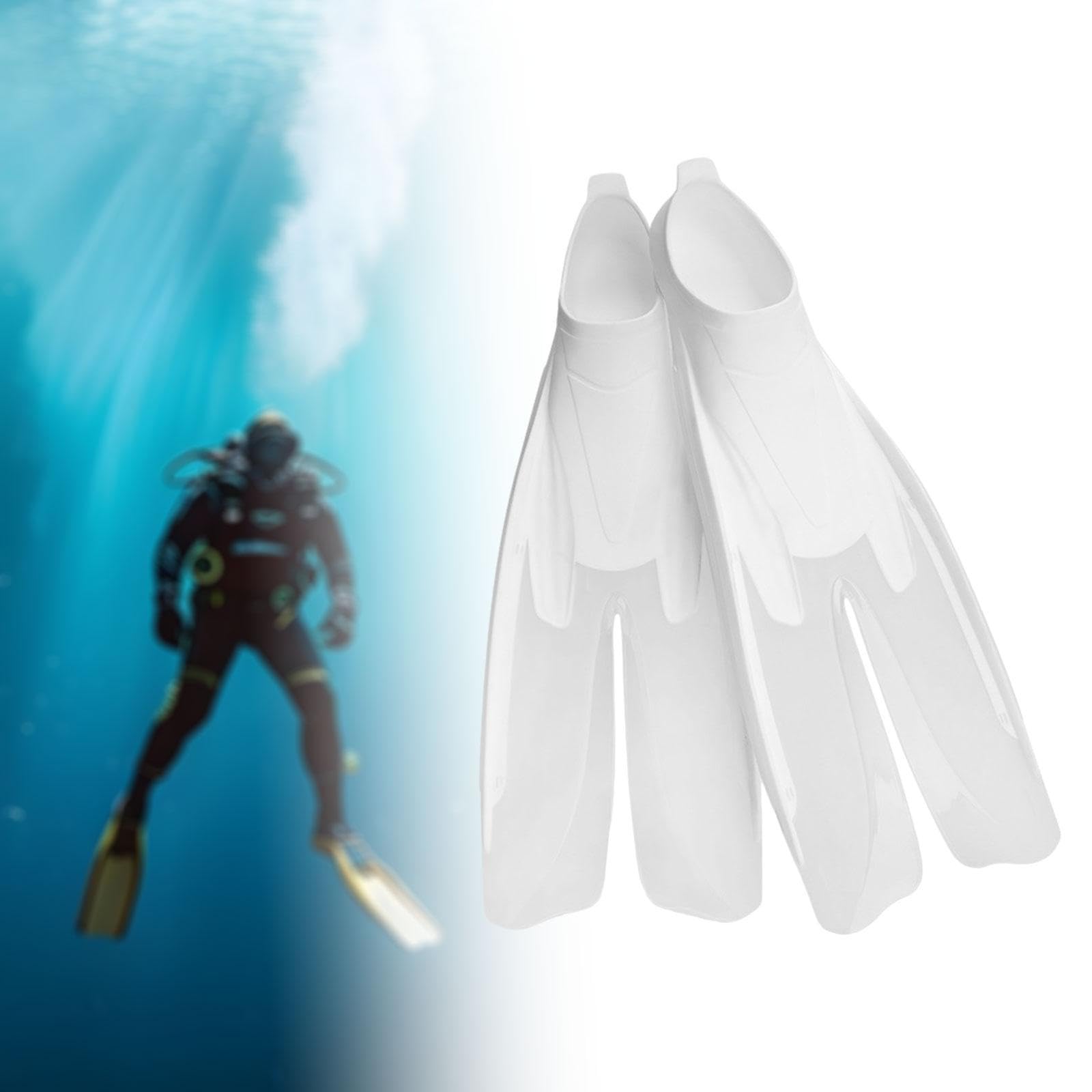 Immersione da Sub per Allenamento Snorkeling Nuoto in PP con Rinforzo Flessibile E Soletta Antiscivolo Adatte a Uso in Mare Piscina