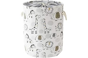 INough Baby Safari Laundry Basket