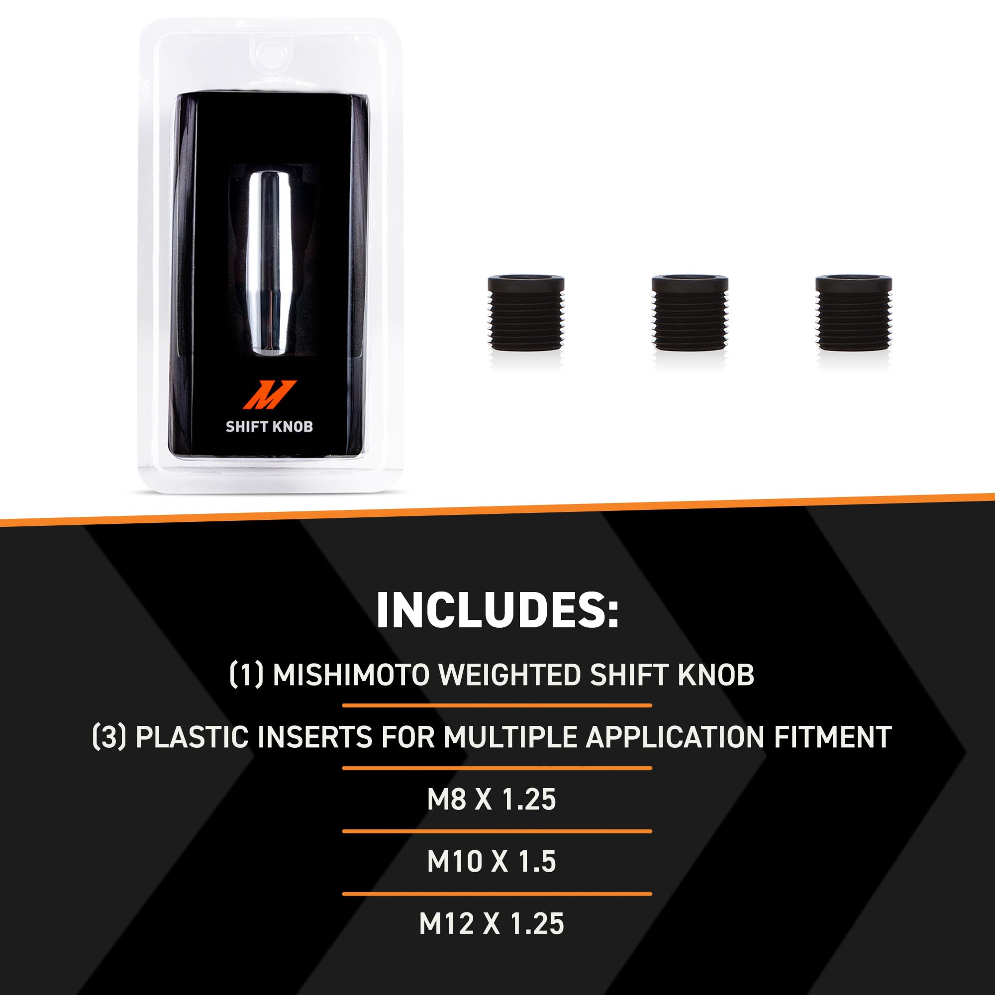 Amazon.com: Mishimoto MMSK-WH Weighted Shift Knob, with 3 Thread