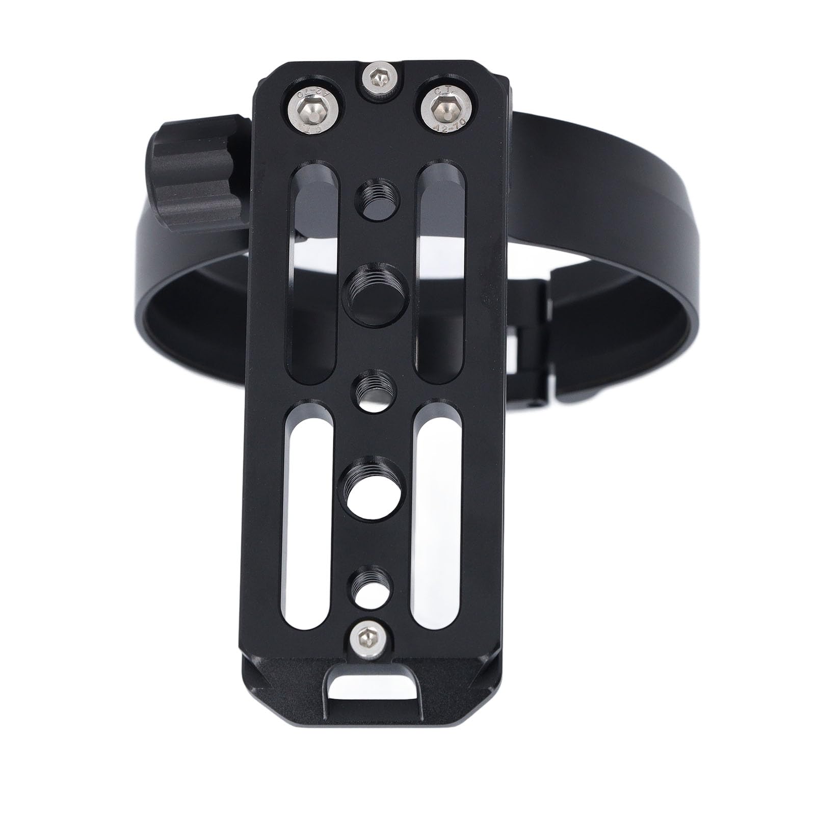 Anello Collare Treppiede Supporto per RF 100-500mm F/4.5-7.1L | Piastra a sgancio rapido Arca, filettatura da 1/4 e 3/8 pollici, lega di alluminio, per teleobiettivo con attacco RF