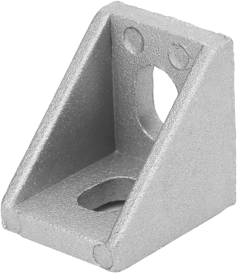 30PCS L Type Corner Bracket Right Angle 2Holes Shelf