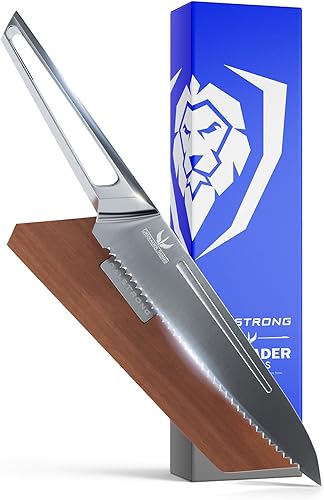 DALSTRONG Crusader Series - Acero inoxidable alemán de alto carbono forjado con funda magnética, Certificado NSF, Acero inoxidable forjado disponible en Yaxa Peru