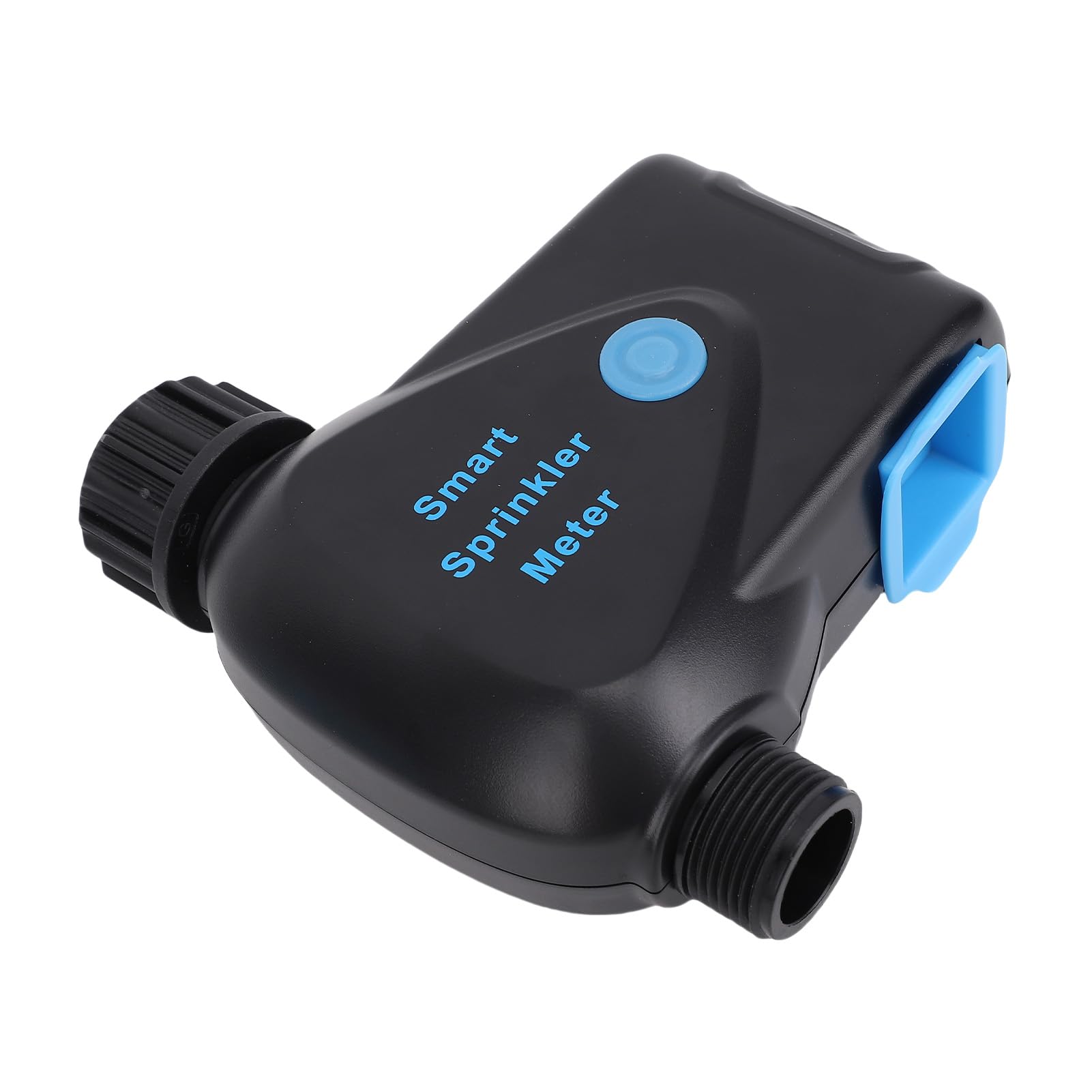 Asixxsix Timer per Irrigatore Intelligente, connettività WiFi Bluetooth Controller per Irrigatore per Contatore dell'acqua Integrato, Timer per Irrigazione da Esterno con Funzione di Conto Alla (TNP)