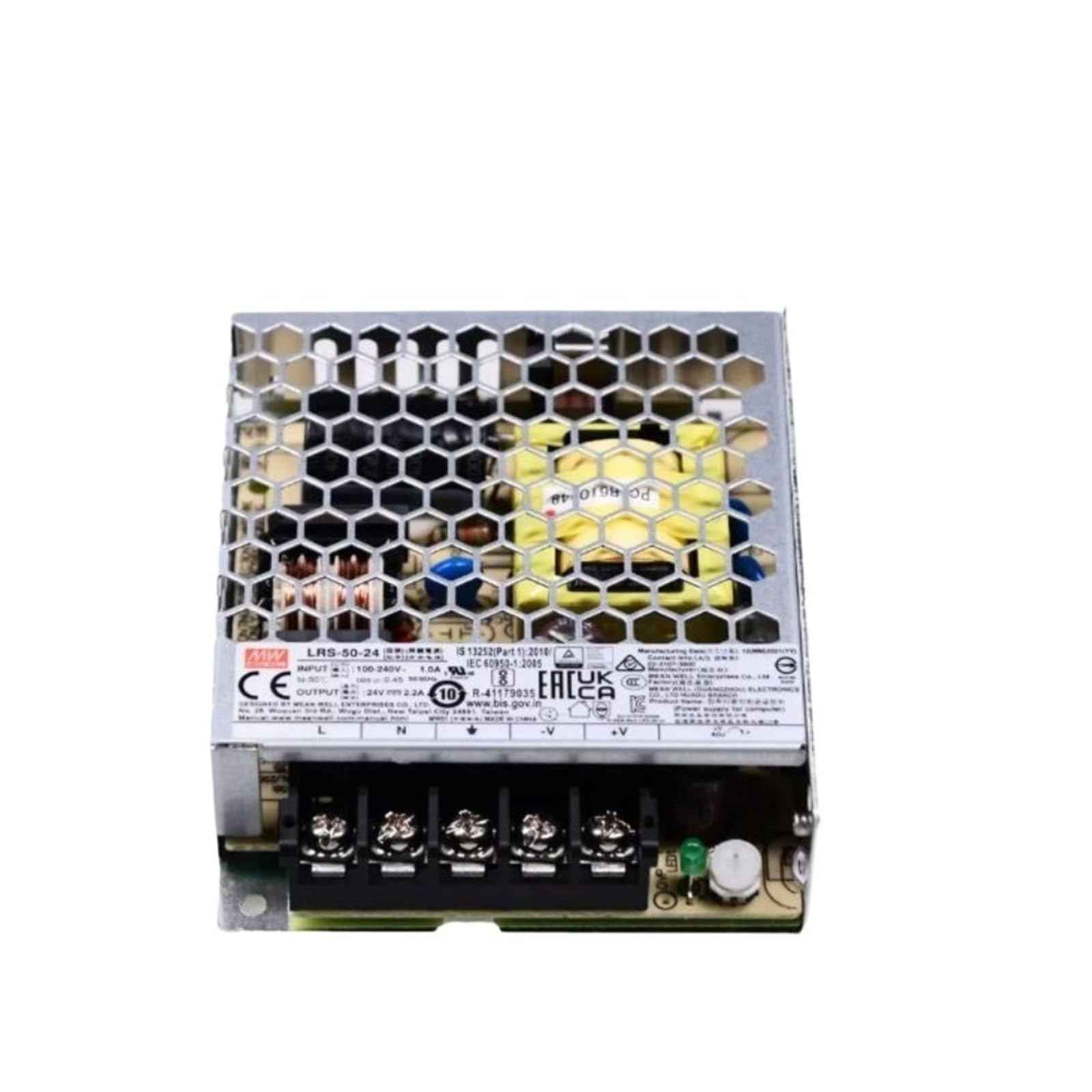 Alimentation de Commutation LRS-50-15 Haute Fiabilité pour Matériel Industriel
