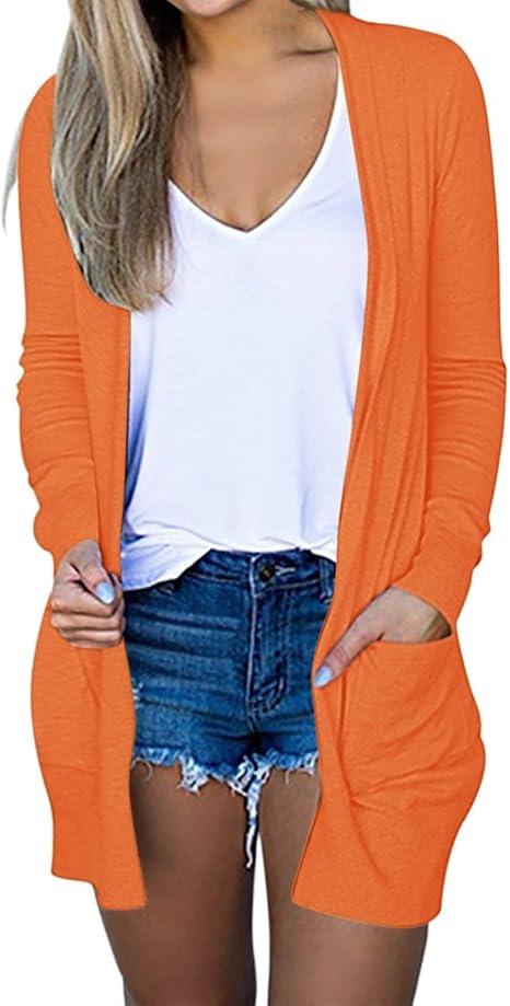Dames Vest Met Lange Mouwen Licht Vest Lang Dun Jack Casual Top Zomer Elegant Schouderjack (Color : Khaki, Size : M