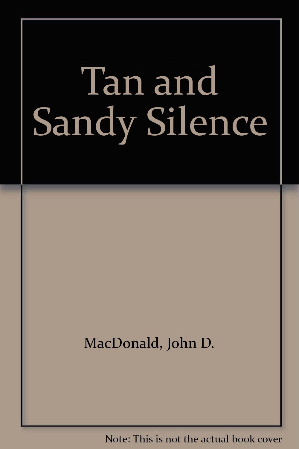 Buy Tan and Sandy Silence — BookShops.in