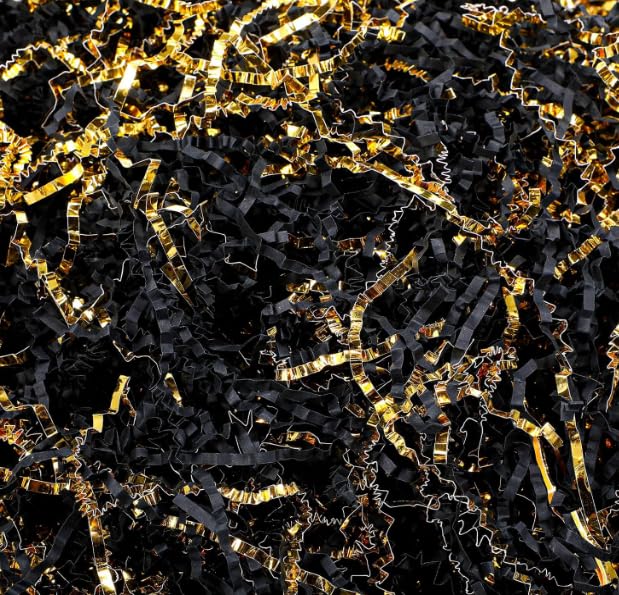 Shunzar Crinkle Cut Paper Filler for Gift Baskets, Shredded Paper for Spring Gifts, Women’s Day, Easter & Seasonal Packaging, Premium Decorative