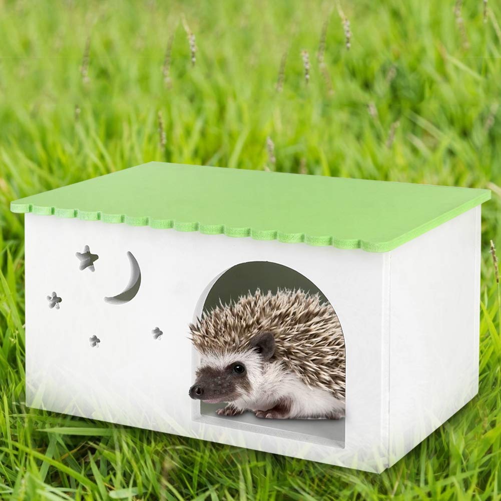 Aging Resistance Pet Cabin, Igelkiste Kaninchenhaus, für Hamster Home Pet Mäuse