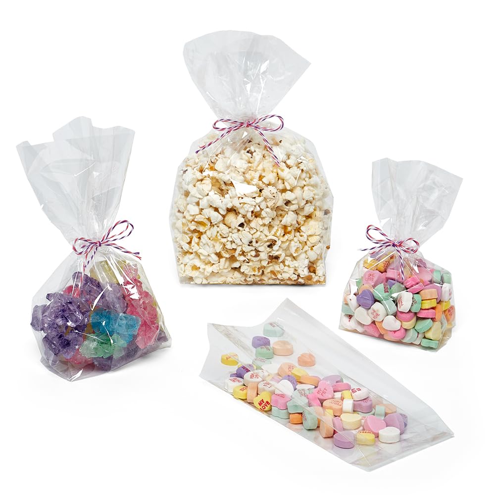 Paper Mart Premium Clear Cello Bags 2-3/4" X 2 1/2" X 9" | Quantity: 100