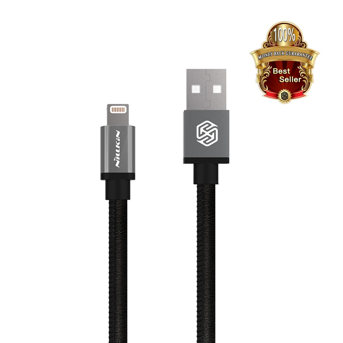 Nillkin MFI Cable Gentry Lightning for iPhone, 1m,Black