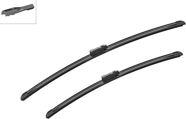 Bosch eA297S - Scheibenwischer Aerotwin - Länge: 600/500 mm - Set für Frontscheibe, versand im Produktkarton: Weniger Müll, einfaches Auspacken - 5