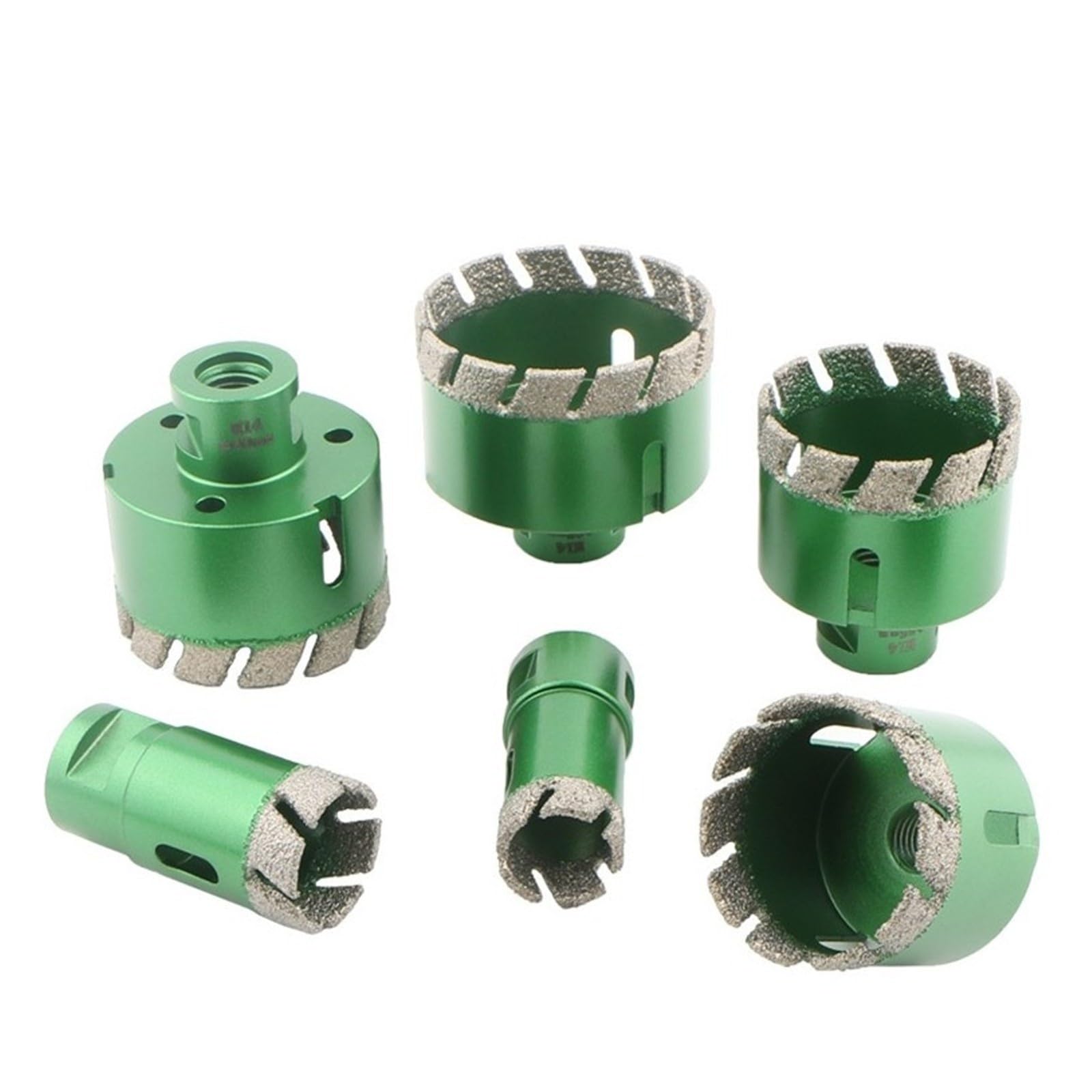 Punte diamantate Sega a tazza con filettatura M14, piastrelle in ceramica