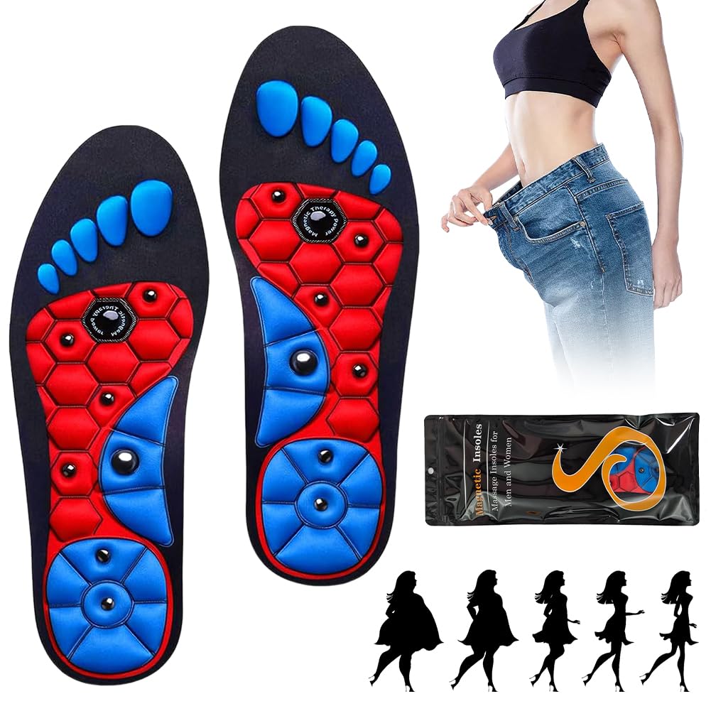 Solette Magnetica Per Dimagrimento E Riflessologia - Con Digitopressione | Taglia S (36-40) - Foto 4