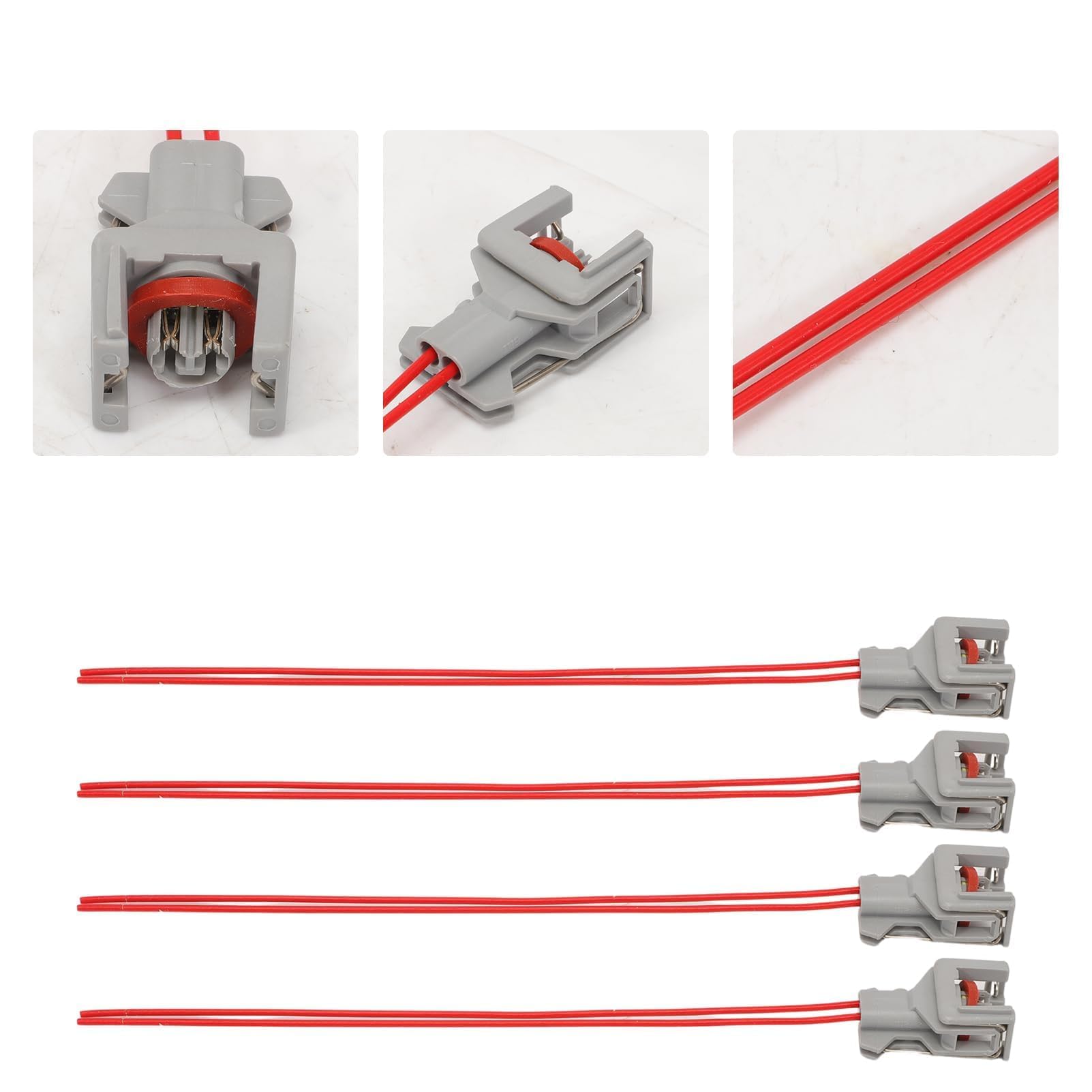 Connettore Iniettore Diesel DJ70229A-3.5-21, 240PC024S8014 Con Cavo 4 connettori femmina Cavo Auto FCC Iniezione