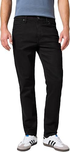 Wrangler Larston, Vaqueros para Hombre, Azul (Deep Ink), 27W / 32L