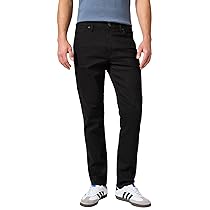 Wrangler Uomo Larston Jeans, Nero (Deep Ink), 32W , 34L
