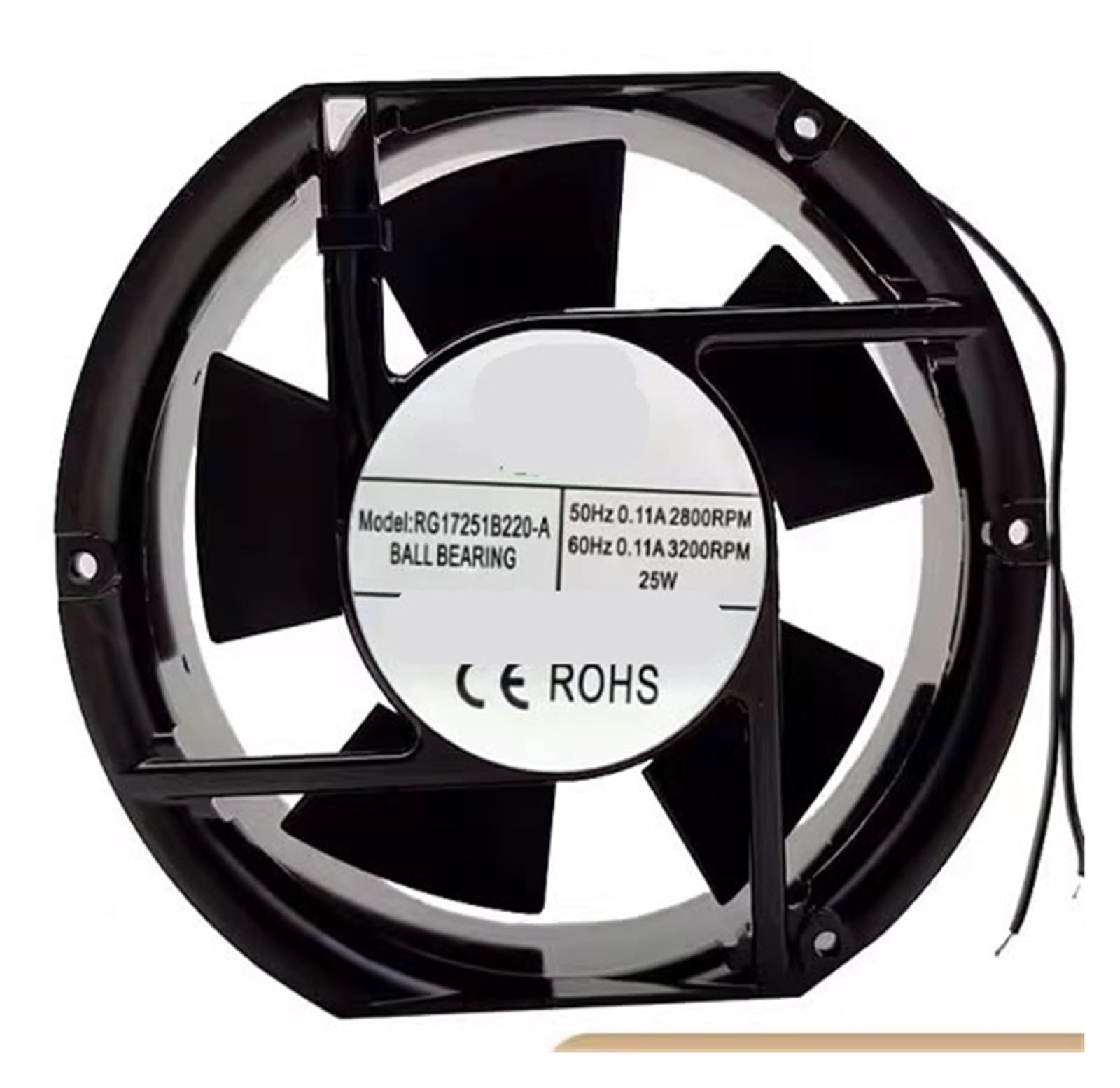 LWJYIPETZQ For RG17251B220-A 220V 25W 17251 Cabinet Welding Machine Cooling Fan(5)