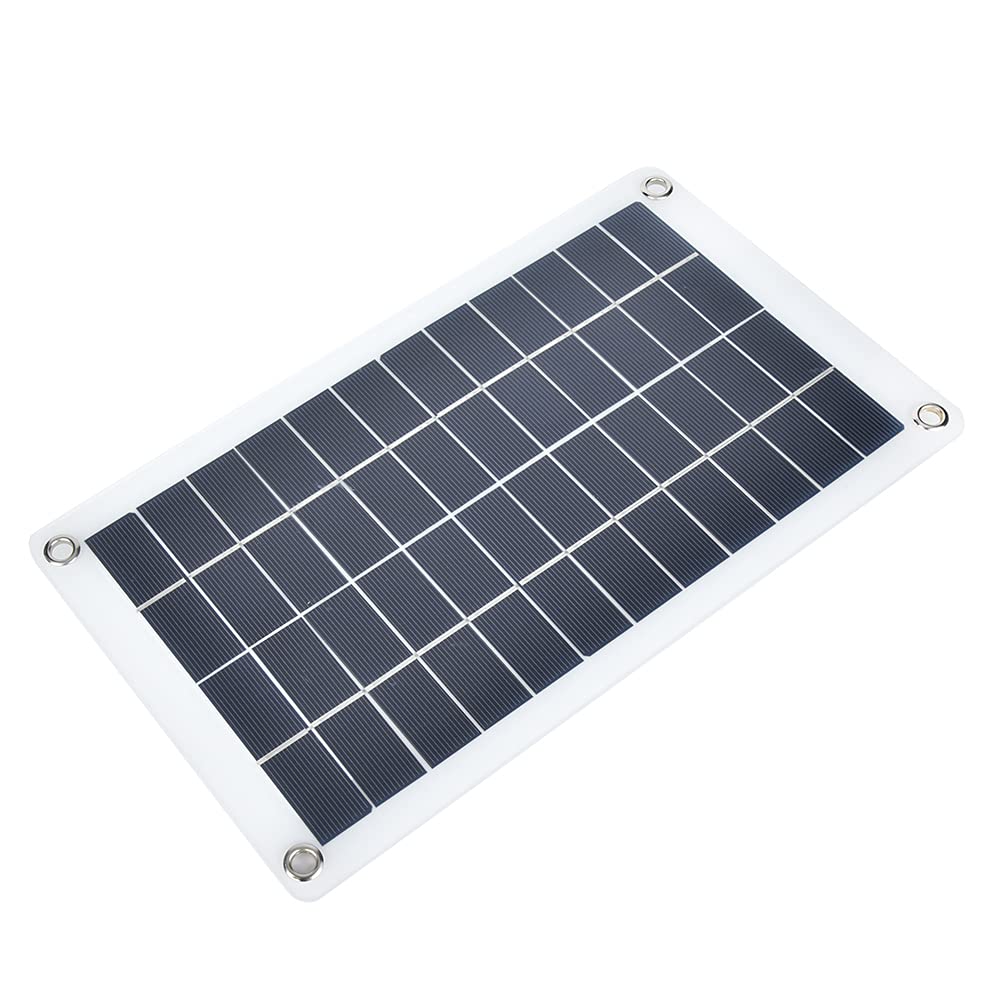 Caricabatterie per Pannelli solari 7.5W 12V - Alimentatore Portatile da Esterno in silicio monocristallino