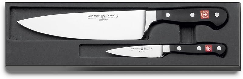 Wüsthof - Two Piece Starter Set - 3.5" Pairing Knife and 8" Cooks Knife (9755)