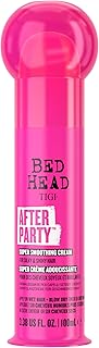 Bed Head by TIGI After Party Smoothing Cream, Anti Frizz Hair Styling Cream with Castor Seed Oil for Wet or Dry Styling, Tames Flyaways & Static, High Shine Gloss, 100ml