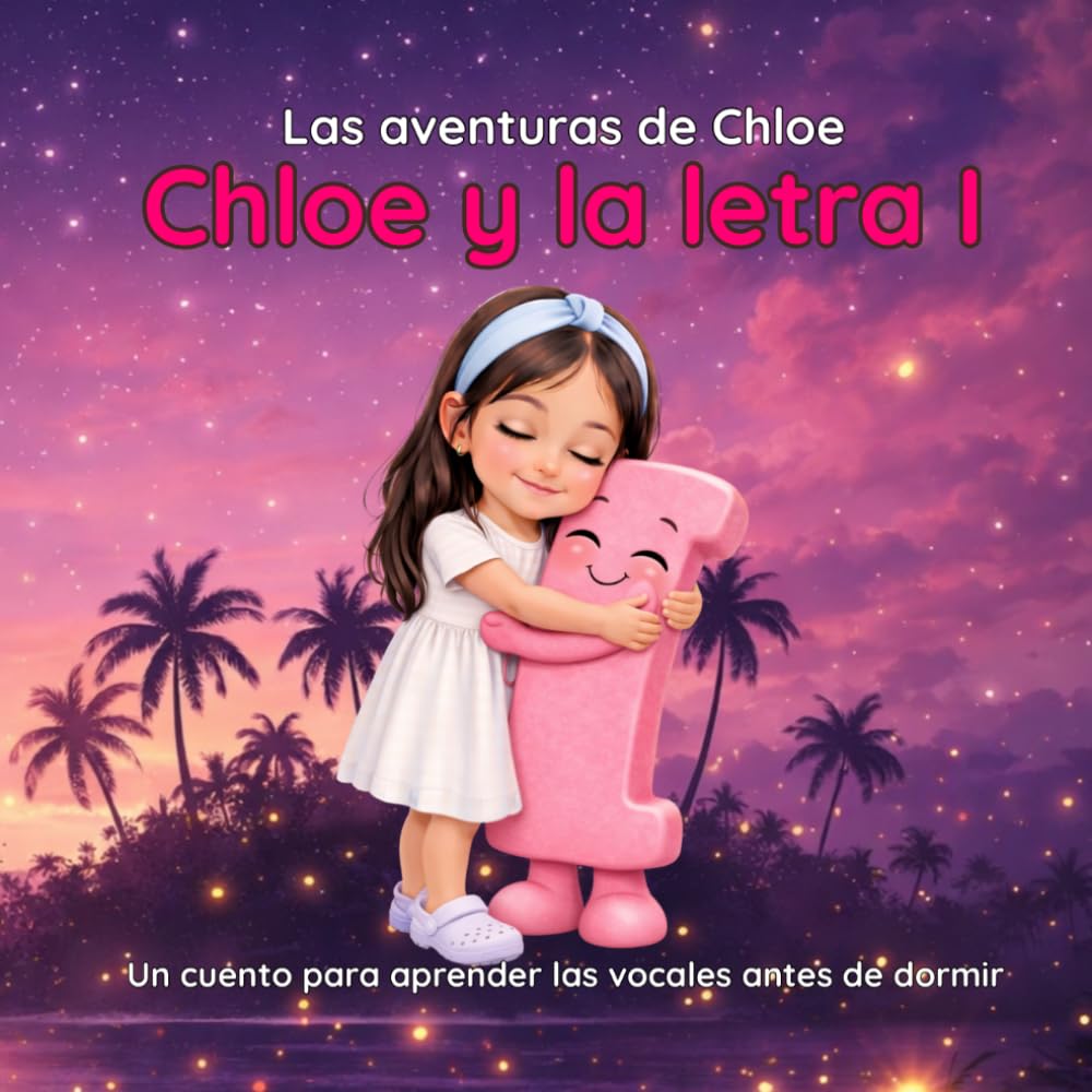 Chloe y la letra I: La isla de los insectos: Un cuento para aprender la vocal I antes de dormir (Las aventuras de Chloe)
