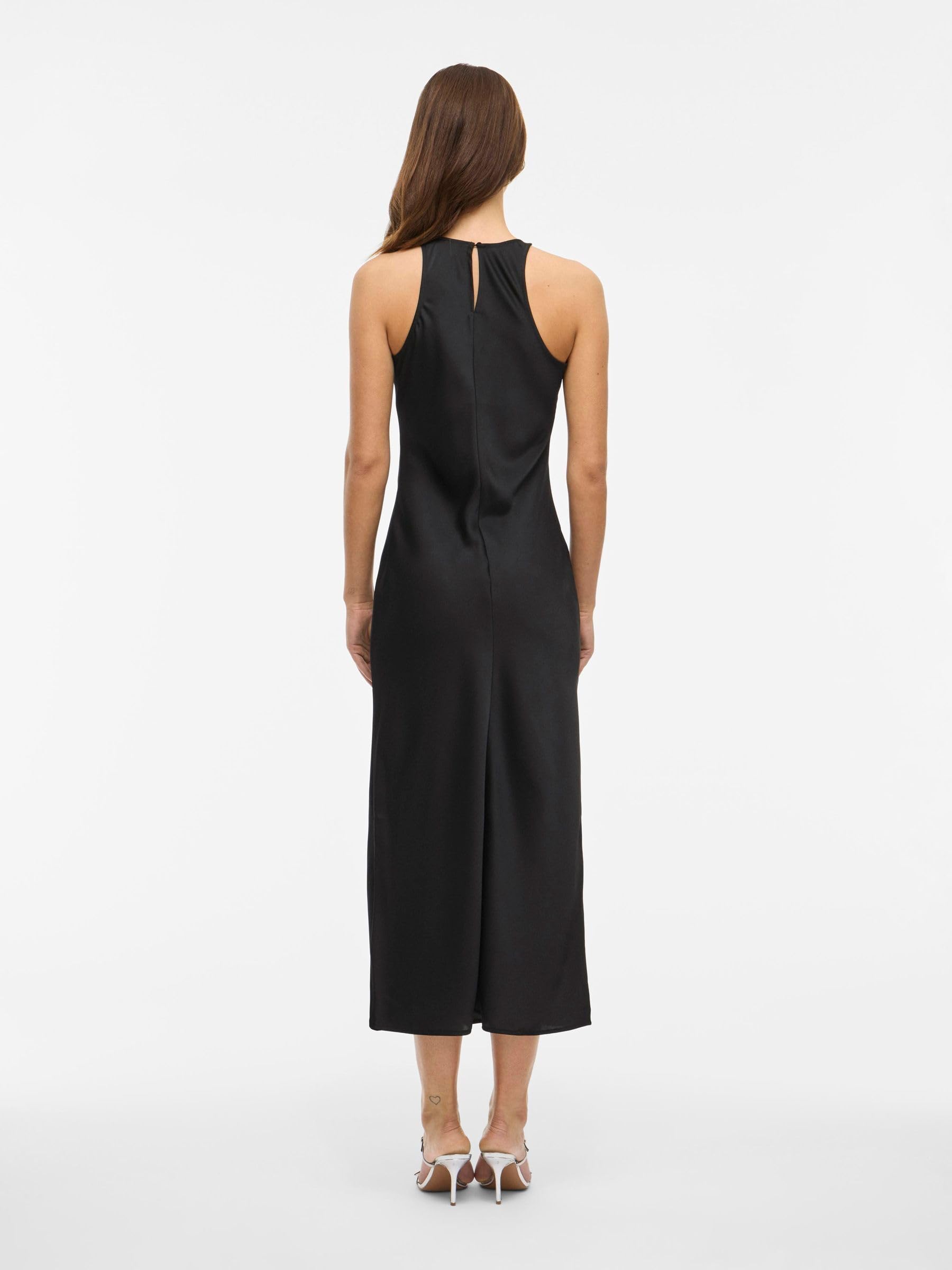 Vila Viravenna S/L Ankle Dress - Noos/Dc Viravenna S/L - Abito alla Caviglia Donna (Pacco da 1)