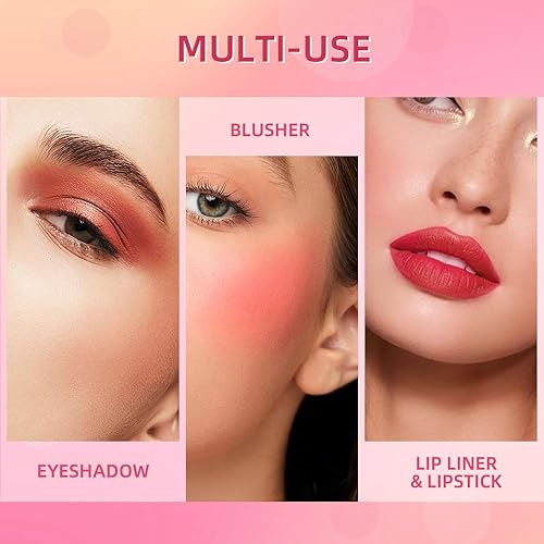 Miniatura 7 de Lápiz labial 2 en 1, delineador de labios, lápiz delineador de labios, lápiz labial delgado, brillo de labios de belleza, lápiz labial mate de punta