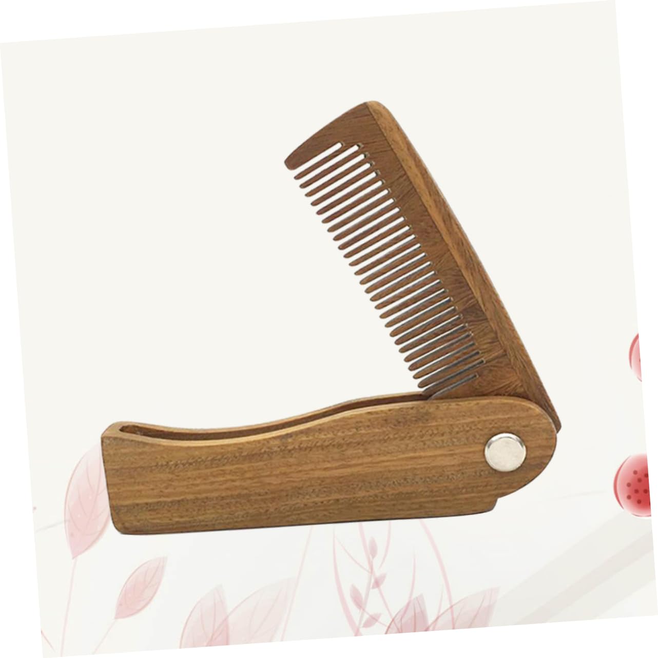 3 Pezzi Di Pettine Da Uomo Per Lo Styling Mini Pettine Per Lo Styling Della Barba in Legno Adatto Ai Viaggi Delicato Sul Cuoio Capelluto