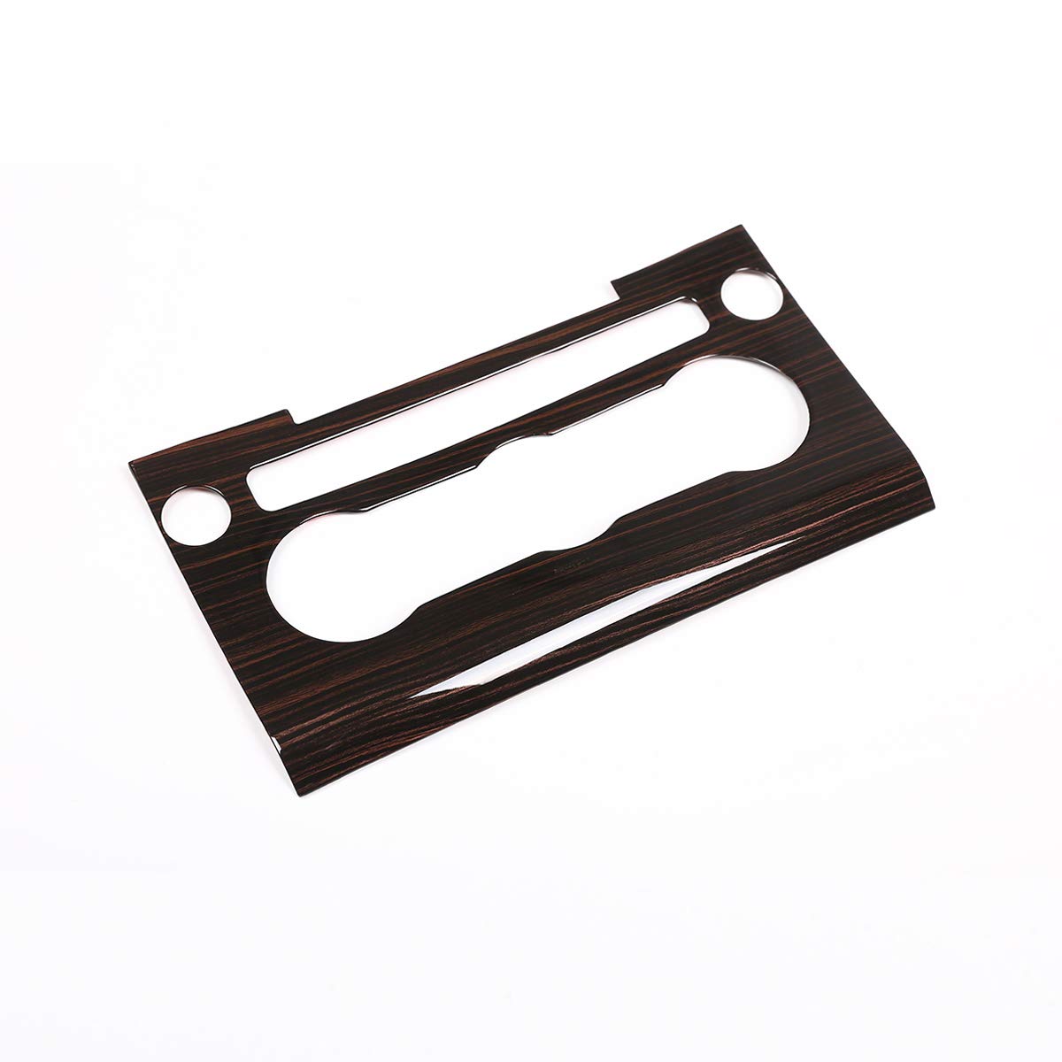 METYOUCAR ABS Red Ash Wood Style Center Console AC Panel Frame Trim for Landrover Range Rover Sport 2014-2017