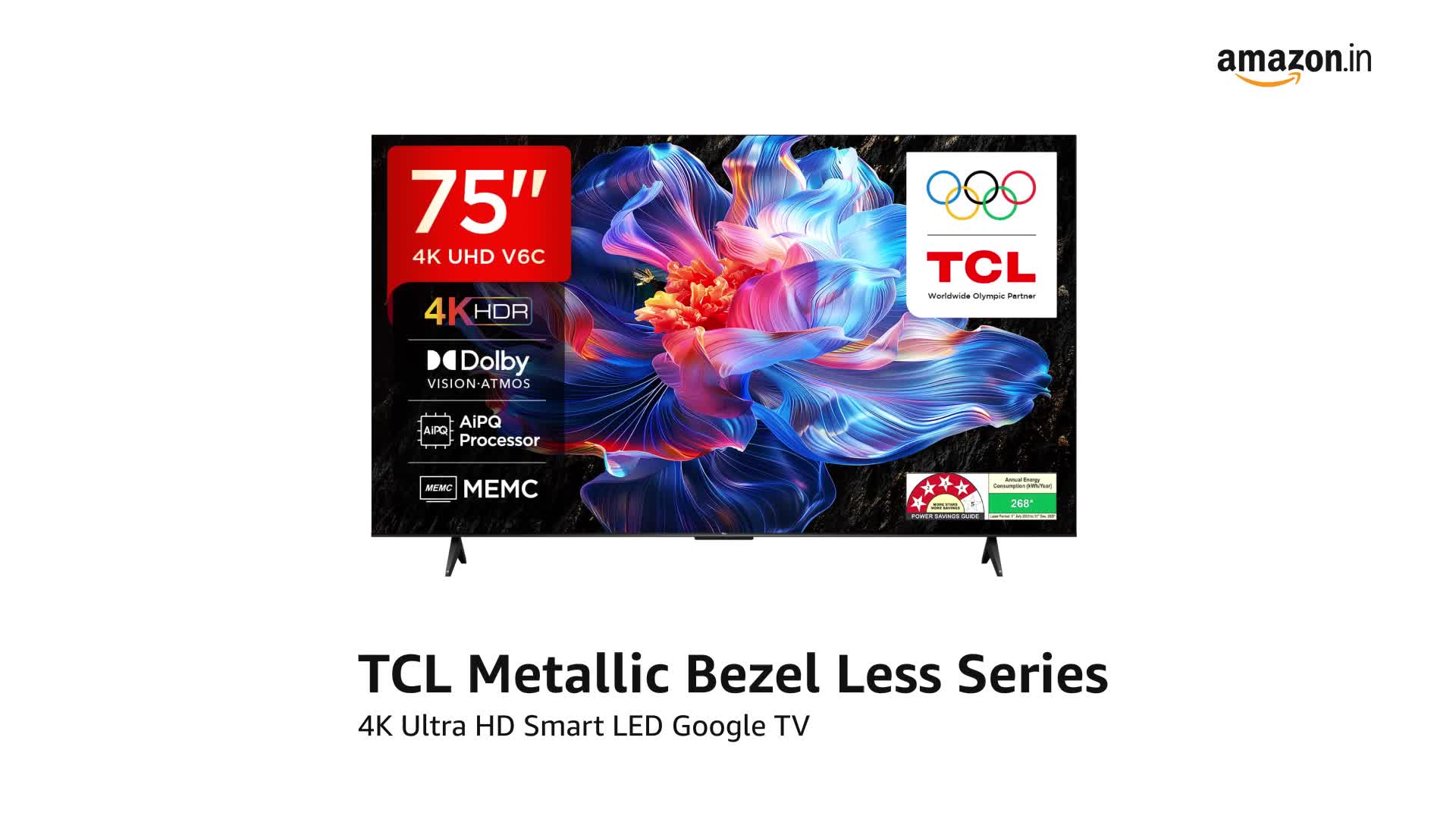TCL 75V6C 75インチ 4K液晶テレビ TCL 75V6C [75インチ ブラック] 価格