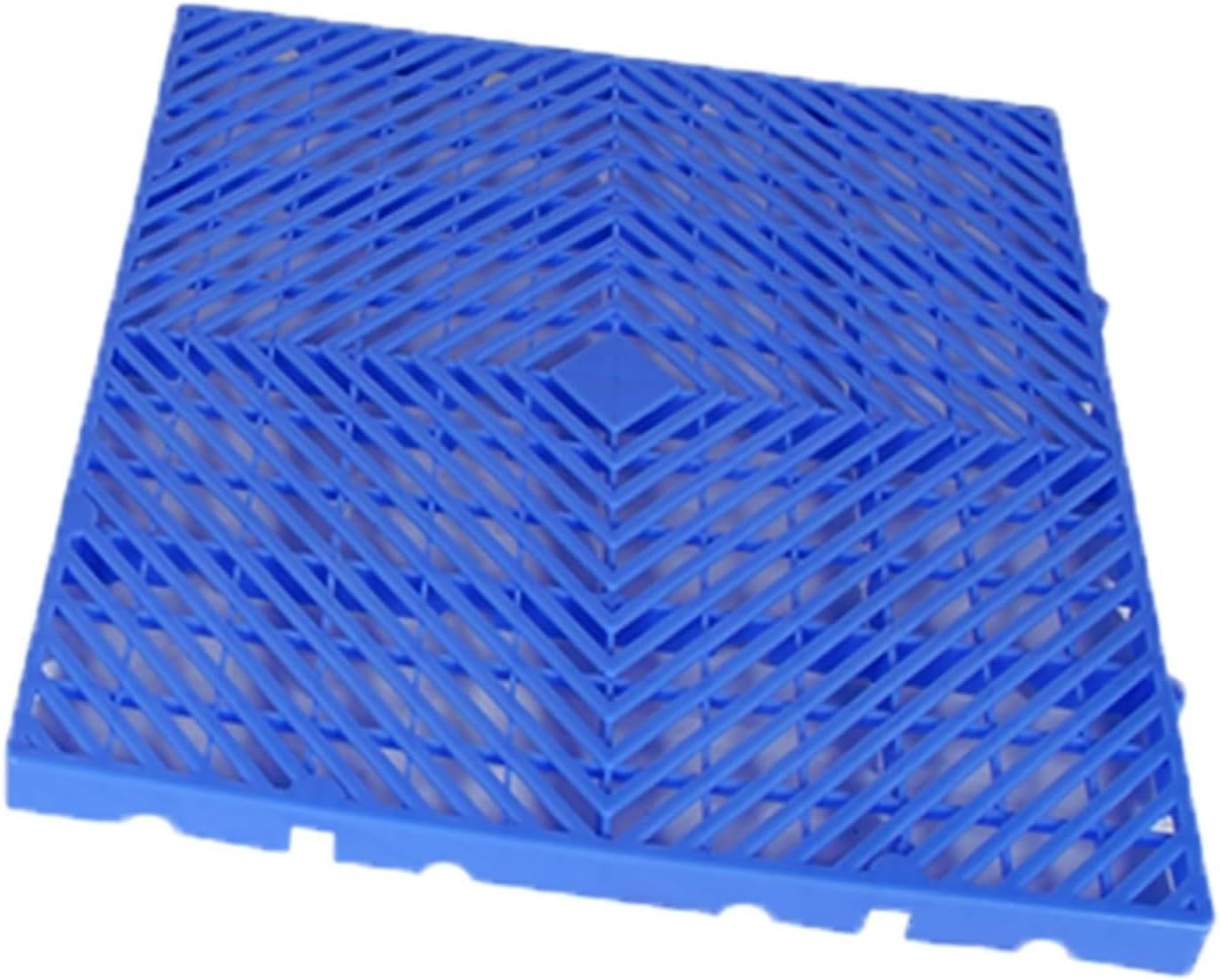 Plastic Pallets, Lightweight Waterproof Floor Pallet, HDPE Breathable Grids Article Racks, for Garage Supermarket Basement(30x30x5cm)