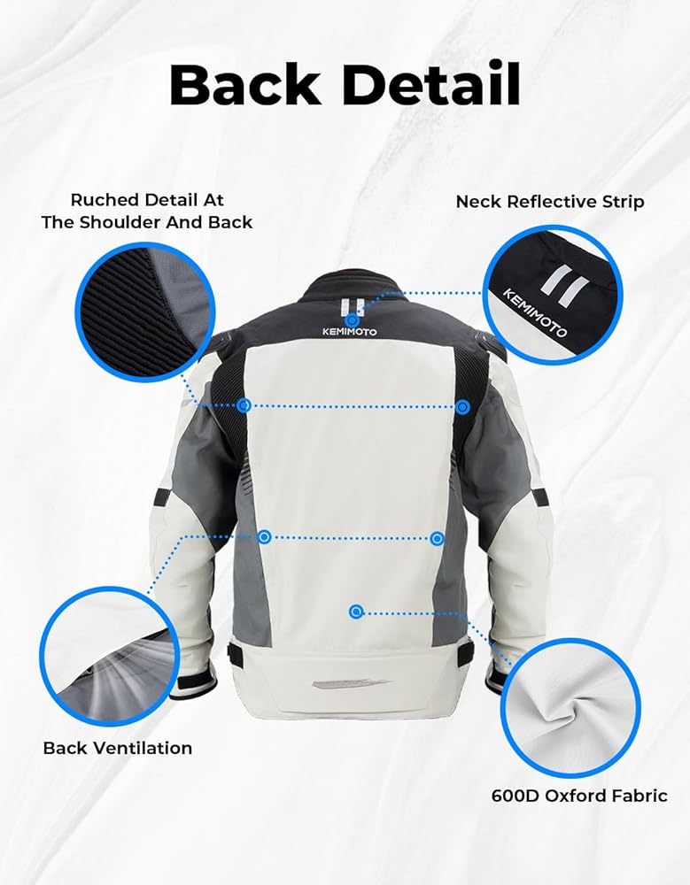 Amazon.com: KEMIMOTO Motorcycle Jacket Men with CE 2 Armored Amazon.com: KEMIMOTO Motorcycle Jacket Men with CE 2 Armored